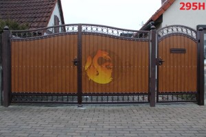 przęsło ogrodzeniowe 295h1